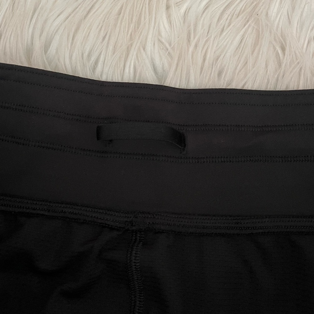 {Lululemon} Its Rulu Run Fleece High-Rise Jogger Full Length in Black - Size 12 - Picture 8 of 13